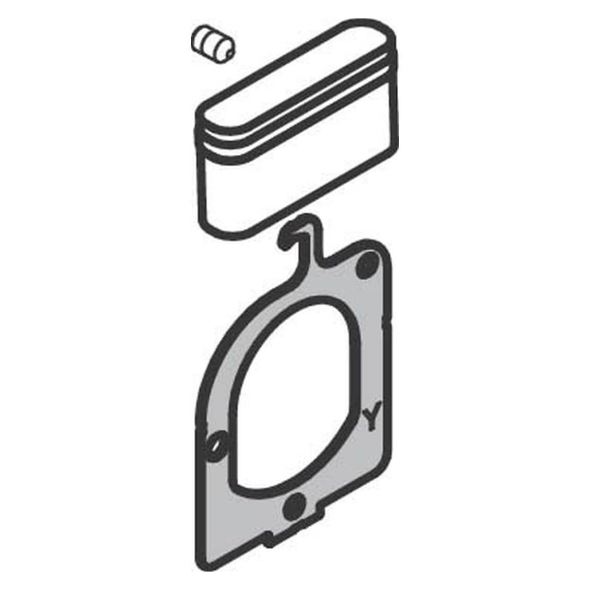 hansgrohe Régulateur de débit PL RC24x06 PCA short 1,5 gpm vert