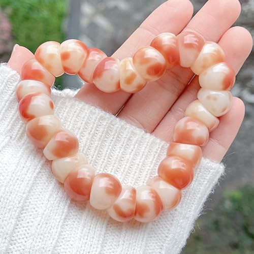 Image of Fidget Bracelet for Women Natural Bodhi Seeds Beaded Anxiety Stress Bracelets Zen Fidget Stretch Bracelets Alleviate Protection Healing Bodhi Jewelry Gifts for Women Men