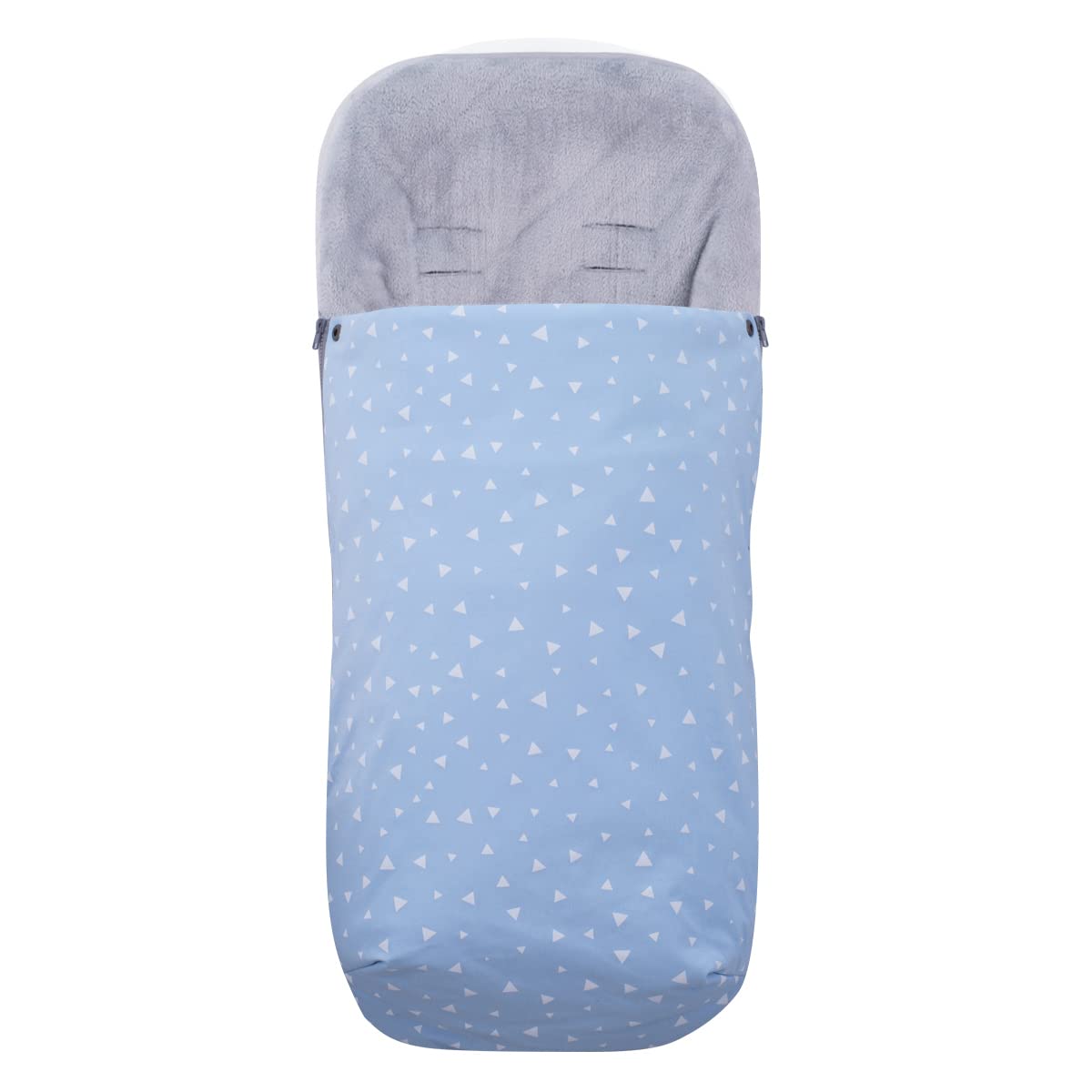 JYOKO KIDS Sacco per passeggino compatibile con Baby jogger City Mini, Joolz (BLUE SPARKLES, PILE)