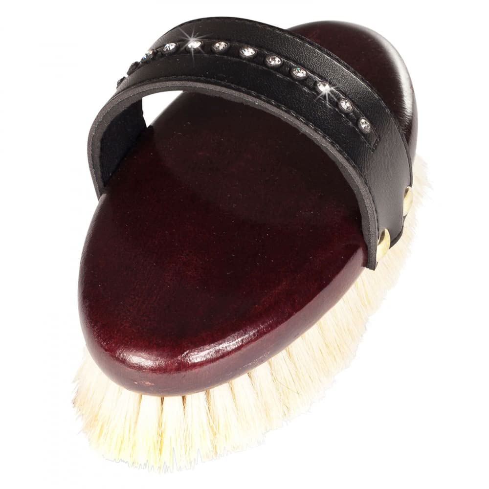 HORZE Delux weiche Kardätsche, Rot,