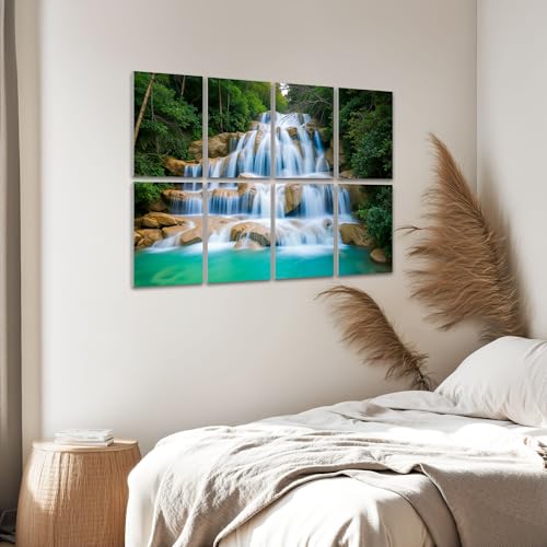 8 Pack Paneles Acústicos Decorativos con Imagen Self Adhesive para Estudios y Hogar 48"x32" miniatura 6