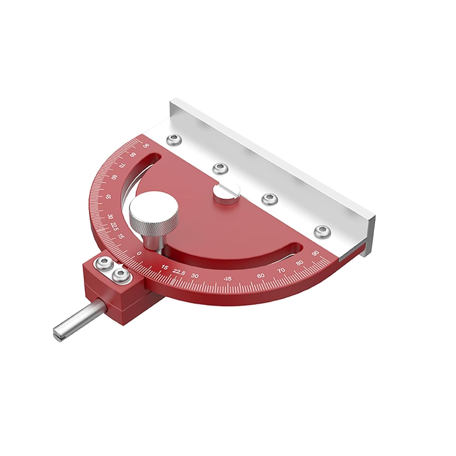 HFM Drill Press Protractor, Set Angles Quickly & Accurately on Drill Press & Band Saw, USA Made Drill Press Accessory