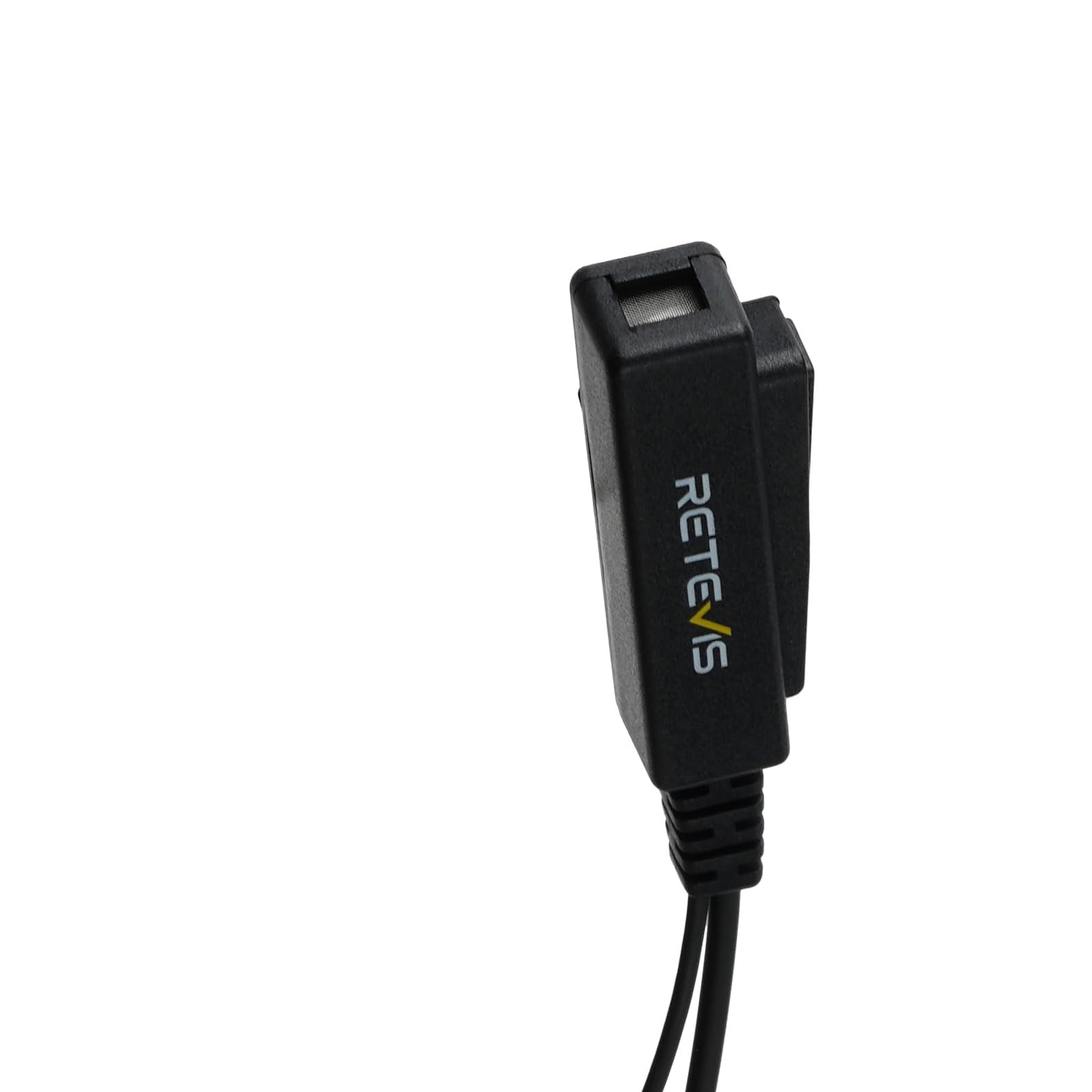 Retevis Auricolare a forma di G per walkie talkie con microfono, Big PTT RT22 RT68 H-777S RT22S RB68, compatibile con Baofeng BF-888S Arcshell pxton Walkie Talkie, auricolare radio a 2 pin a 2 vie