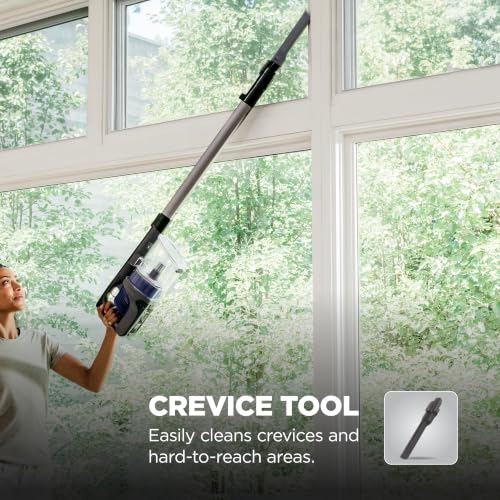 Shark Pet Cordless Stick Vacuum, 40-Min Runtime, Lightweight, Grey, IX141 | Powerful Suction, XL Dust Cup, LED Headlights, Removeable Handheld Vacuum for Carpet & Hard Floors, Crevice & Pet Tool​ - image 7