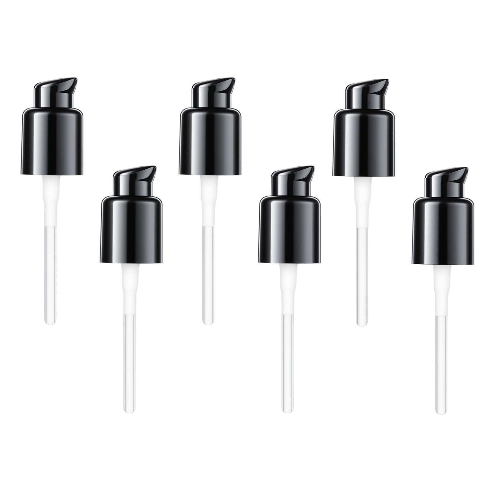 6 Pcs Bottle Cap Replacement Foundation Pump, Foundation Pump, Daily Makeup Application and Travel Touch-Ups, Black Design for Bottle Aesthetics Upgrade-image-32