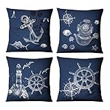 Aus 50% Baumwolle und 50% Leinen. Der Reißverschluss dieses Kissenbezugs ist versteckt, und die Farbe des Reißverschlusses ist gleich wie die Farbe des Kissenbezugs, was den ganze Kissenbezug harmonischer und schöner aussehen lässt.