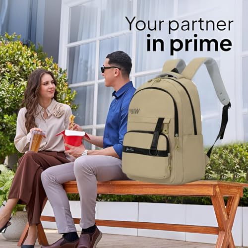 Image of Tinytot 30 Litre Japanese Korean Style School Bag Water-Resistant Laptop & Travel Backpack - Unisex Large 18 Inches Multipurpose Student Backpack for Boys & Girls, Men & Women
