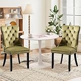 SoarTalent Juego de mesa de comedor redonda de 3 piezas de 31.5 pulgadas para 2, espacio pequeño