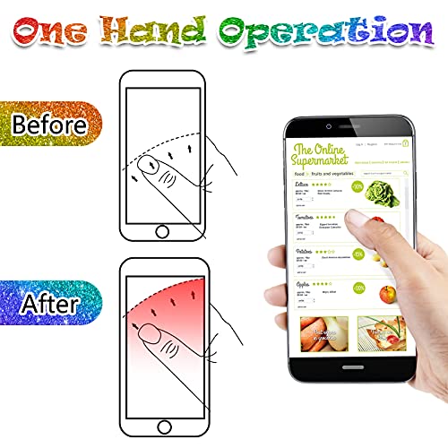 9 Pieces Cell Phone Grip Holder Collapsible Phone Holder Colorful Self-Adhesive Finger Ring Sublimation Phone Holders For Smartphone And Tablets (Nebula) #TOP4