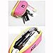 BUBM Toiletry Handbag Cosmetic Case Capacity Portable Makeup Pen Storage Bags Pouch Travel Kit Organizer (Pink)