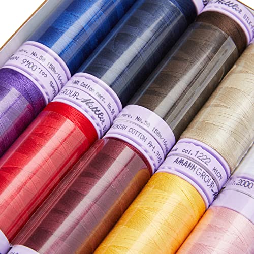Set de Hilos Mettler Silk Finish Cotton 18 Piezas miniatura 4