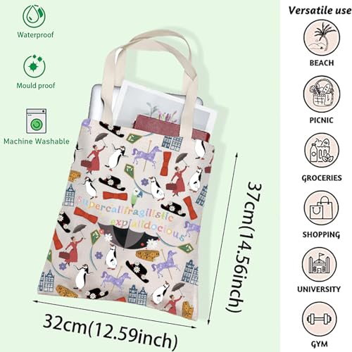 Bolso Tote Mary Inspire Supercalifragilistic miniatura 4