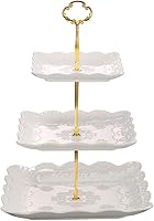 Image of Porcelain 3 Tier Dessert Stand