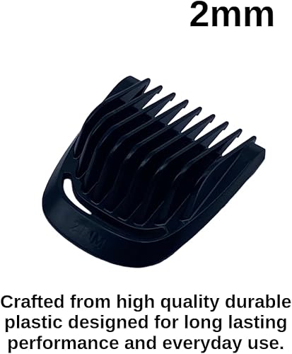 Miniatura 2 de Guia de pelo de repuesto para barba de 0.079 in para Philips Norelco Multigroom Trimmer MG3750 MG3760 MG5750 MG5760 MG7750 MG7770 MG7790 MG7791