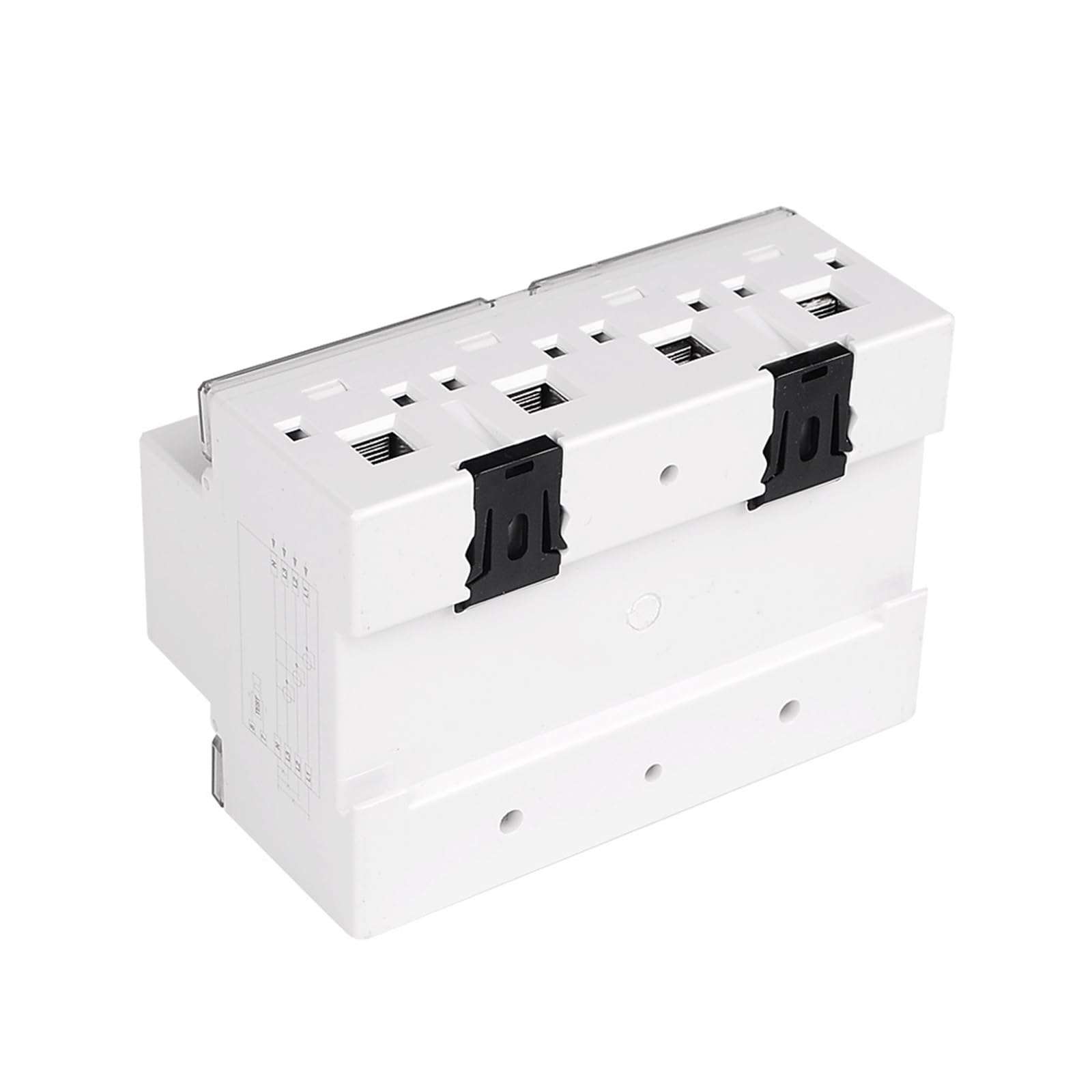 Contador de energía Digital Medidor de Electricidad Digital trifásico de 4 Cables Consumo de energía en kWh Montaje en riel DIN CA 380 V 400 V 100 A 50 Hz(Analog Type DDS576C)