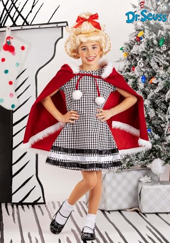 Disfraz Cindy Lou Who para Niñas Dr. Seuss miniatura 2
