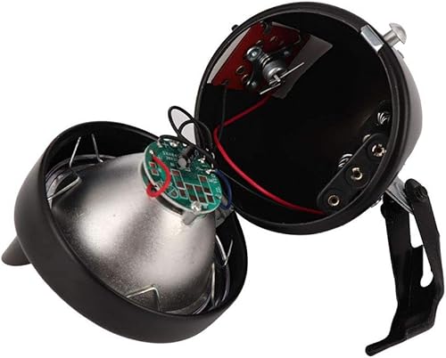 Miniatura 6 de Luz vintage para bicicleta, caja de metal clásica, faro delantero brillante para bicicleta nocturna, seguridad retro, suministros de bicicleta