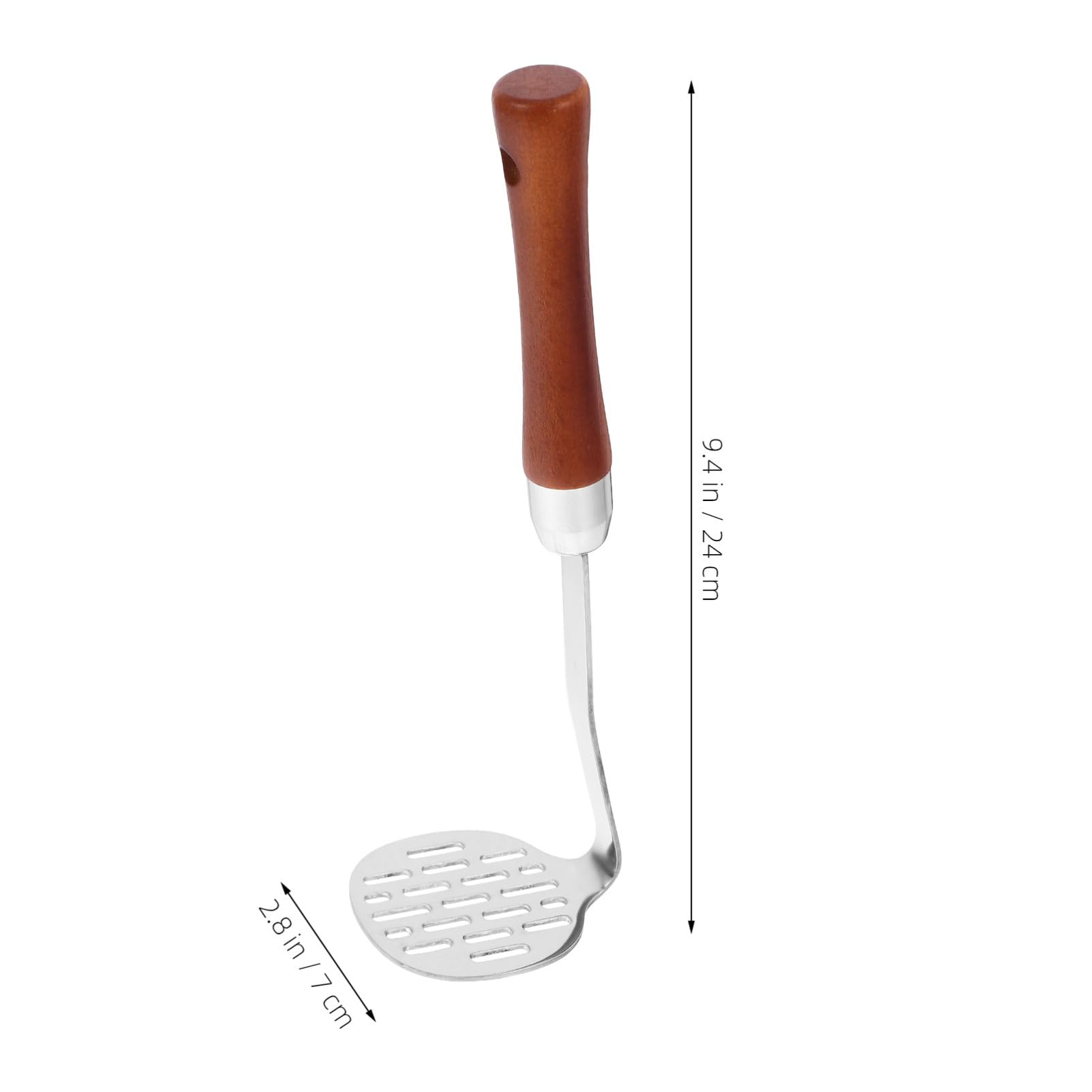 IMIKEYA Stainless Steel Meat Presser Handle Manual Compressor for Easy Cake and Dumpling Making The Kitchen