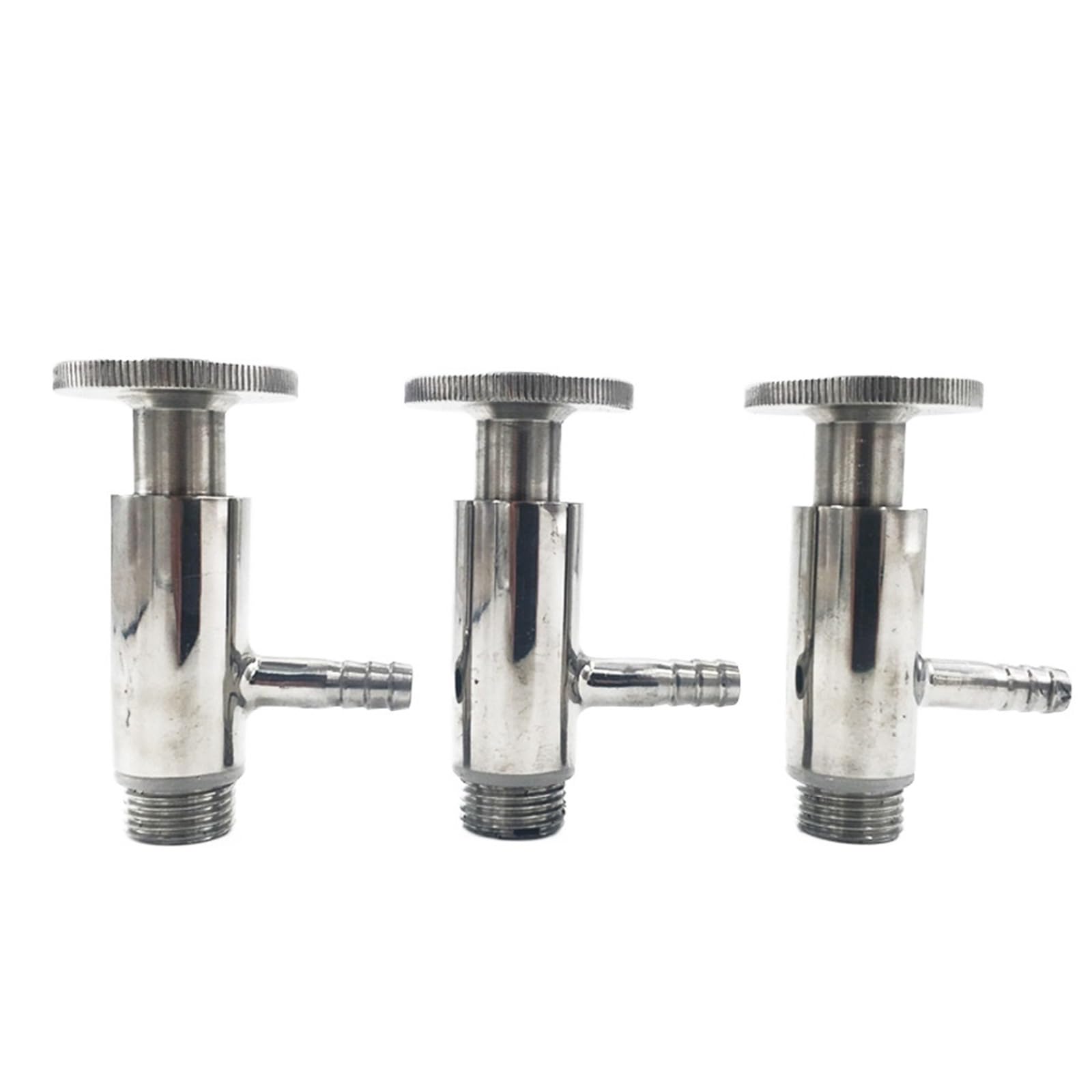 COSZWQDP 1/2" Male Thread Sanitary Sample Valve DN15 Stainless Steel SUS304 Food Medicine Elliptic Sampling