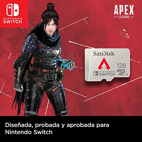 SanDisk-microSDXC-UHS-I-Tarjeta-para-Nintendo-Switch-128GB-Edicion-Apex-Legends-Producto-con-Licencia-de-Nintendo