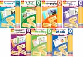 Evan-Moor Skill Sharpeners Grade 1-7冊 Evan-Moor | Educational Resources, E-books & Workbooks for