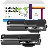 BAISINE Compatible 106R02722 106R02720 Black Toner Cartridge Replacement for 3610 3610N 3610DN 3610DNW 3615 3615DN 3615DNW M455 P455 - High Yield 14,100 Pages (Black, 2 Pack)