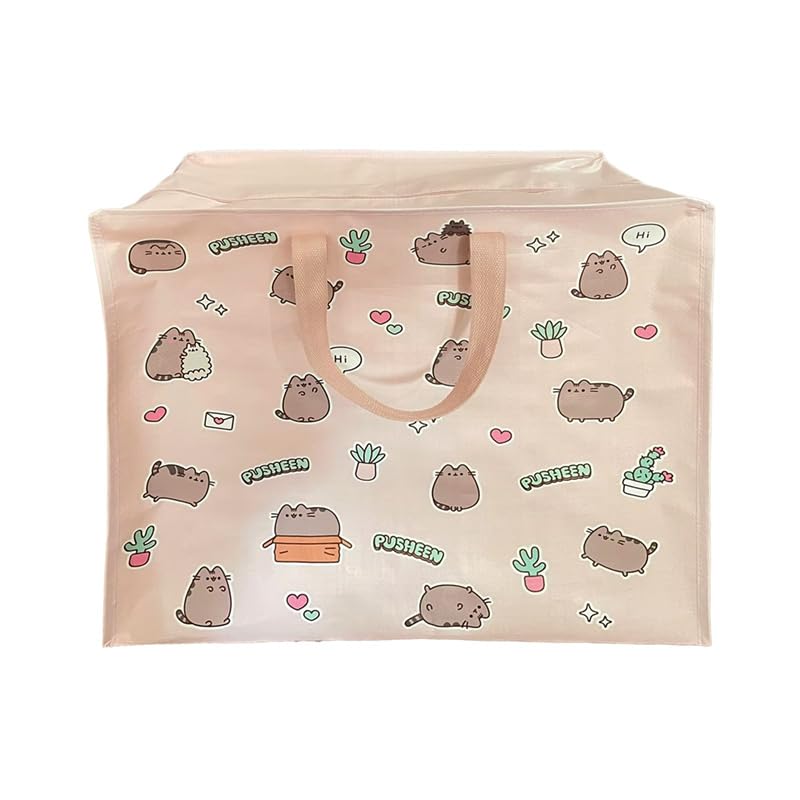 Sac de rangement linge Pusheen Puckator panier vêtements zippé grand