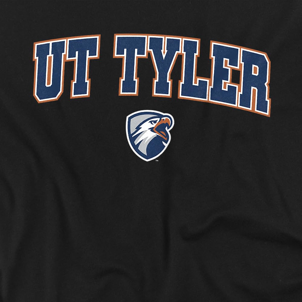 LOGOVISION The University of Texas at Tyler Arch Logo Black Kids T Shirt (3) for Toddler Boys and Girls, Black