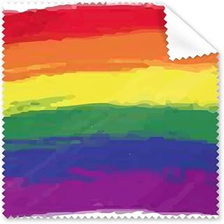 Stippling Rainbow Gay LGBT Cleaning Cloth Phone Screen Glasses Cleaner 5pcs