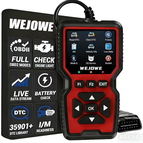 WJ519 Professional OBD2 Scanner Diagnostic Tool, Check Engine...