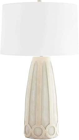 Cyan Design 11635 Table Lamp, 1-Light 60 Watts, Beige