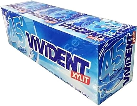 Vivident Storming 45 Dakika Nane Aromal  Sak z 33 Gr * 18 Adetli