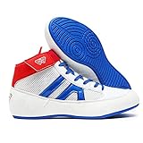 Botas Boxeo,Botines Boxeo,Hombres Mujeres Calzado De Lucha Superior para Niños,Adultos,Unisex Boxers Entrenadores Zapatos De Lucha para Entrenamiento Artes Marciales,Duraderos,Transpirables 31-39 EU