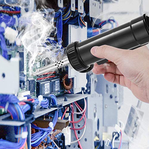 Image of BBT-680 Electric Solder Tin Sucker, Automatic Portable Vacuum Soldering Remove Pump Desoldering Machine, Electric Desoldering Soldering Iron Solder Sucker, Vacuum Desoldering Tool