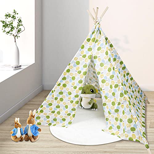 Kids Teepee Tent For Kids, Kids Play Tent Gift For Boys And Girls, Kids Tent Toys For Toddler, Gifts Playhouse For Kids Indoor Outdoor Games #TOP6