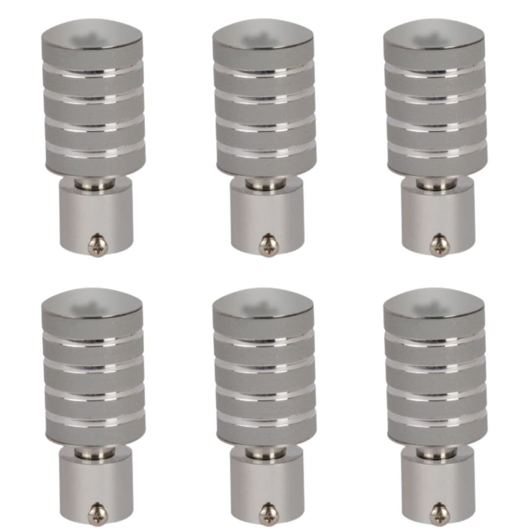 Stainless Steel Curtain Finials - Modern Design -9