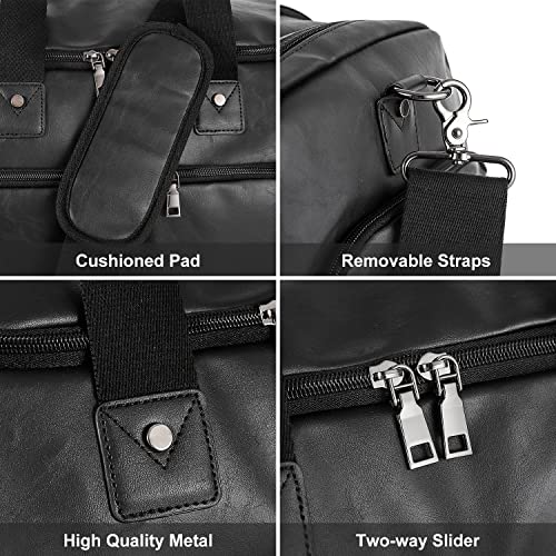 Travel Bag with Shoe Pouch and Strap