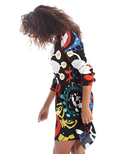 Desigual Vest_Like Vestito, Nero (Negro 2000)