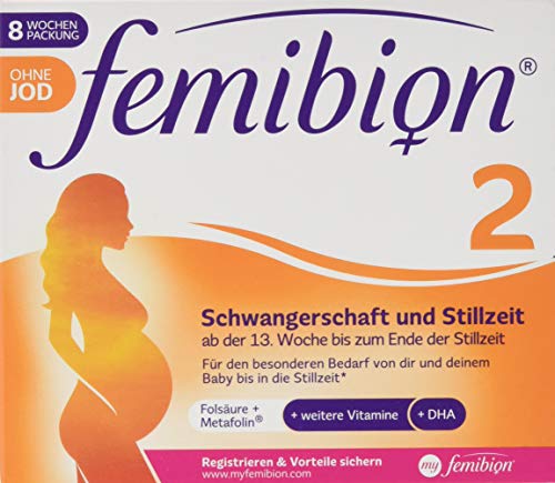 P&G Health Germany FEMIBION 2 Schwangerschaft+Stillzeit ohne Jod Kpg., 120 Stück
