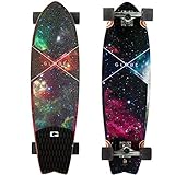 Globe Chromantic Cruiser Galaxy Complete Longboard Skateboard 9.7 x 33-Inch