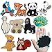 Fridge Magnet for Toddlers 1-3, Full Back Magnetic Rubber Cute Animals Refrigerator Magnets for Kids Magnets for Fridge Toddler Magnets for Refrigerator Baby Educational Learning Toy Children Gift