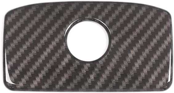 YIWANG Carbon Fiber Style Car Glove Decoration Cover Trim for Jaguar XE XF F-Pace f pace X761 2016 2017 2018 Auto Accessories