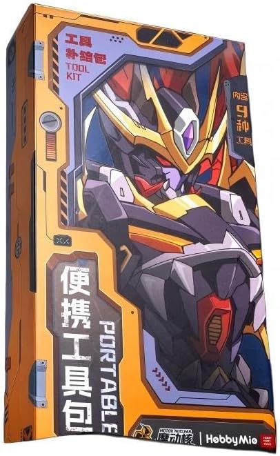 DZHSNWJ Motor Nuclear x Hobby Mio Portable Model Building Tool Kit 10-Piece Hobby Tools for Action Figures New in Stock