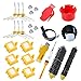 aotengou Rueda HEPA Fiters Kit para iRobot Roomba 700 Serie 760 770 780 790 Pincel de cerdas& Flexible Beater Cepillos &6-Armed 3-Armed Side Cepillod