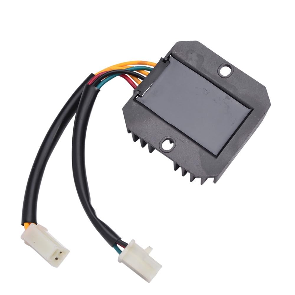 LVTFCO Rectificador regulador de Voltaje de Motocicleta Compatible con Honda CH150 CH125 CN250 CB450 XBR500S CB400N CB400N CB250N FT500 CB450N