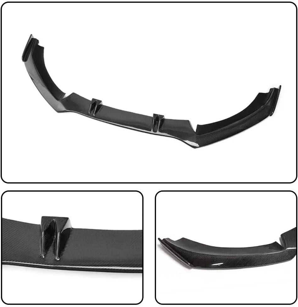 Carbon Fiber Front Spoiler Compatible with Audi RS5 B8.5 Coupe Convertible 2-Door 2013-2015 Front Bumper Lip Chin Splitter Air Dam Factory Outlet
