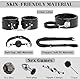 BDSMJOY BDSM Set Sex Geschenke für Paare - 23 Pcs Sex Toyset für Paar Set,Handschellen Sex Bett Bondage Fesseln Sexspielzeug für Paare,Analplug Dildo Penisring Peitsche,BDSMs Spielzeug Hart