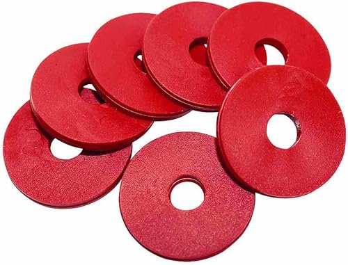 Bormioli Rocco Juntas para botellas, bolsa de 50 alimentos, color rojo