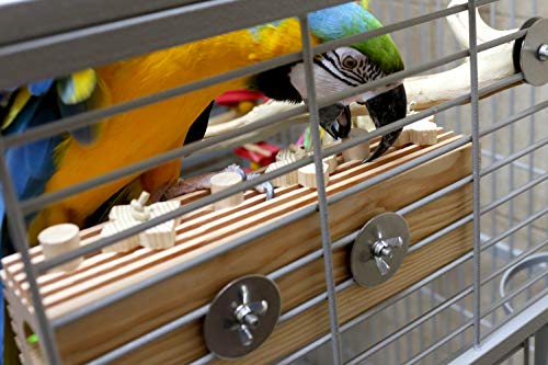 Activity Block - Large Parrot Toy #TOP3