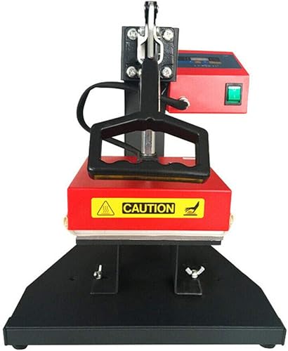 Miniatura 8 de Impresión de camiseta de sublimación de transferencia digital de 450 W, pantalla LCD, rotación de 360 grados, máquina de transferencia de calor,